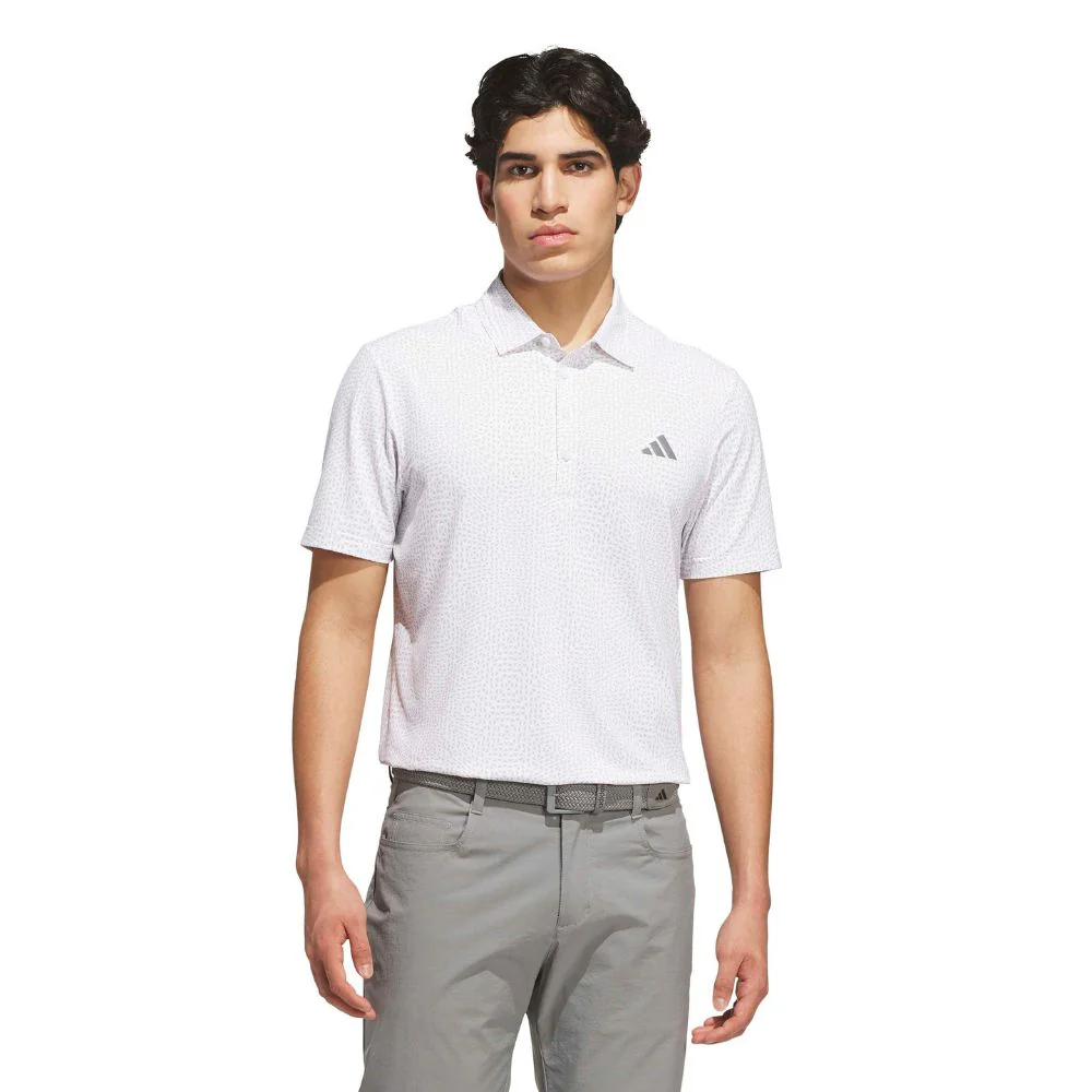 adidas Ultimate365 Tour Cool Feel Deco Men's Golf Polo 2026 - KS5780 - Image 4