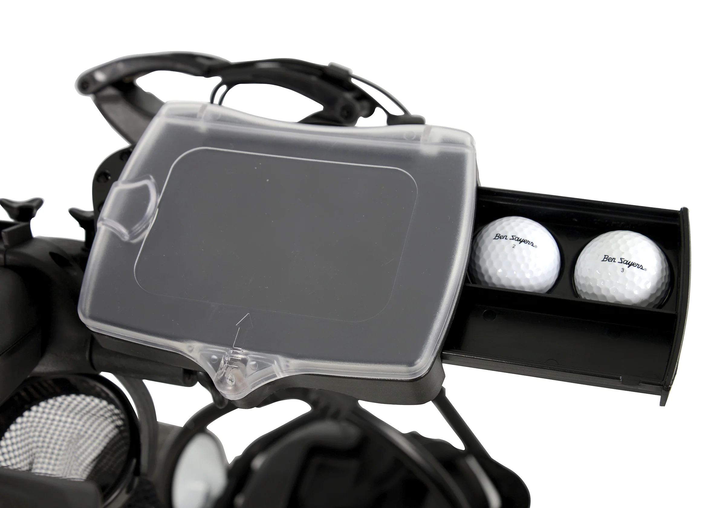 Ben Sayers 36 Hole Lithium Electric Golf Trolley - Black / White + Free £100 Gift Pack - Image 3