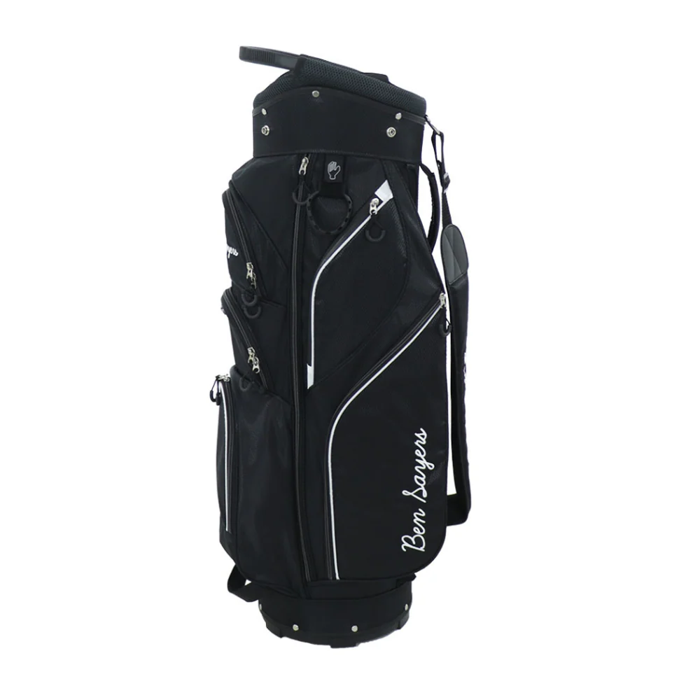 Ben Sayers DLX Cart Bag 2026 - Black / White