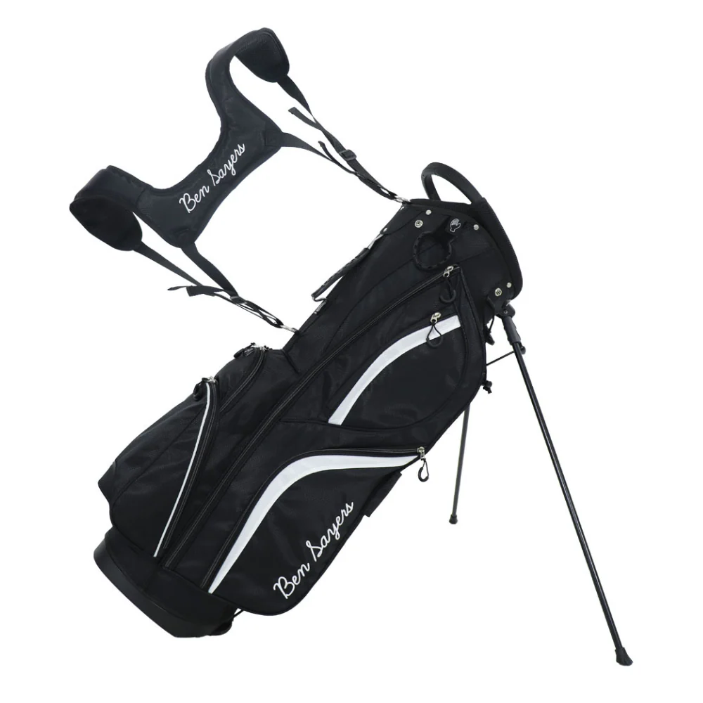 Ben Sayers DLX Stand Bag 2026 - Black / White