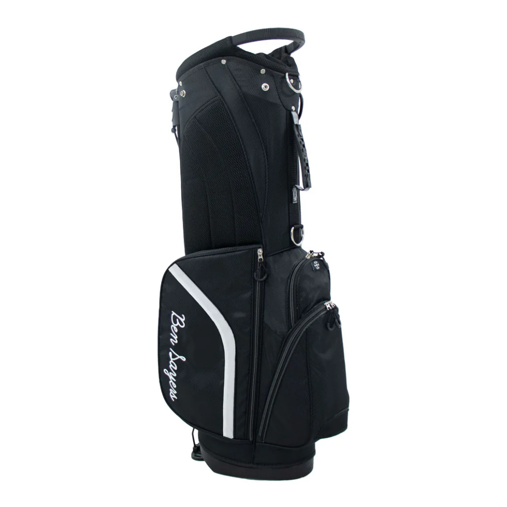 Ben Sayers DLX Stand Bag 2026 - Black / White - Image 2