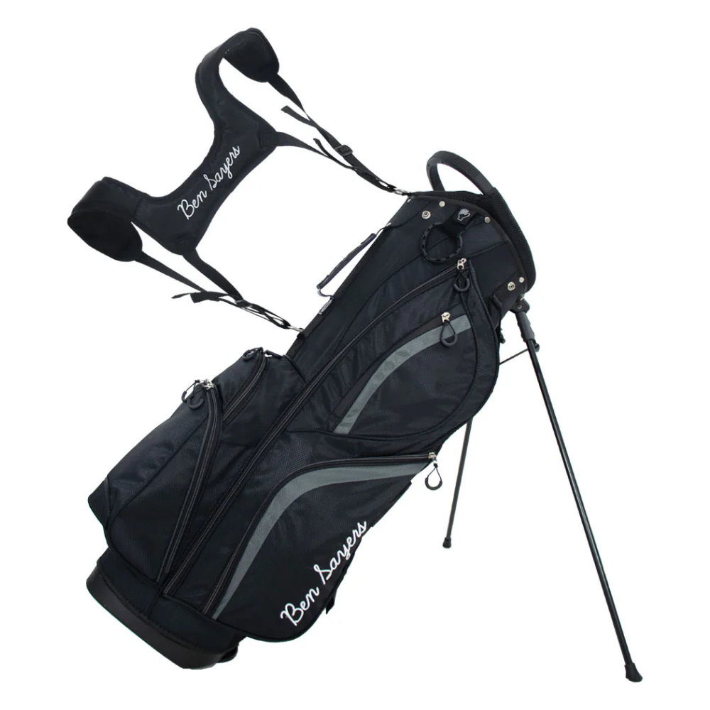 Ben Sayers DLX Stand Bag 2026 - Black / Grey