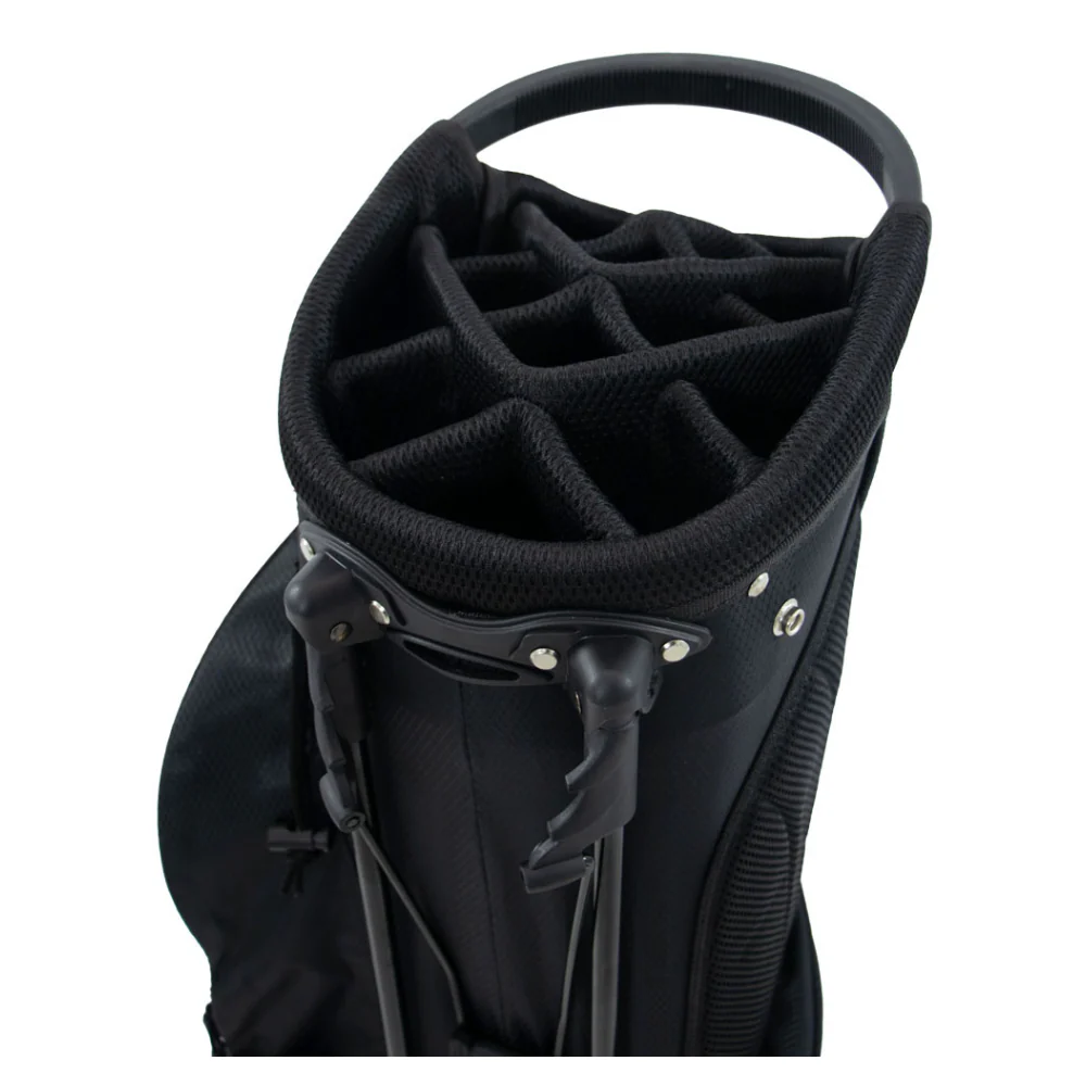 Ben Sayers DLX Stand Bag 2026 - Black / Grey - Image 3