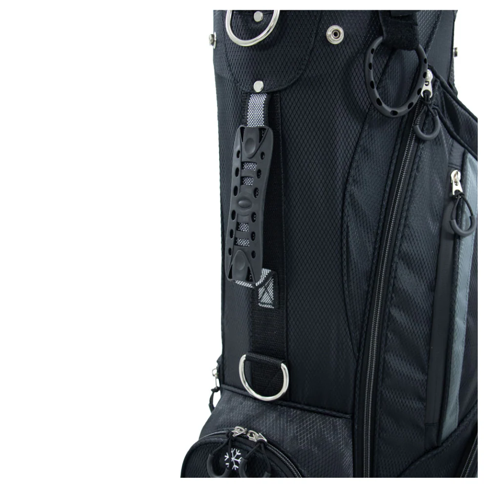 Ben Sayers DLX Stand Bag 2026 - Black / Grey - Image 4