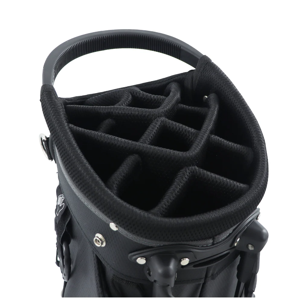 Ben Sayers Hydra Pro Waterproof Stand Bag 2025 - Black / Grey - Image 3