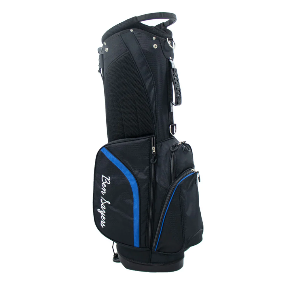 Ben Sayers DLX Stand Bag 2026 - Black / Blue - Image 2