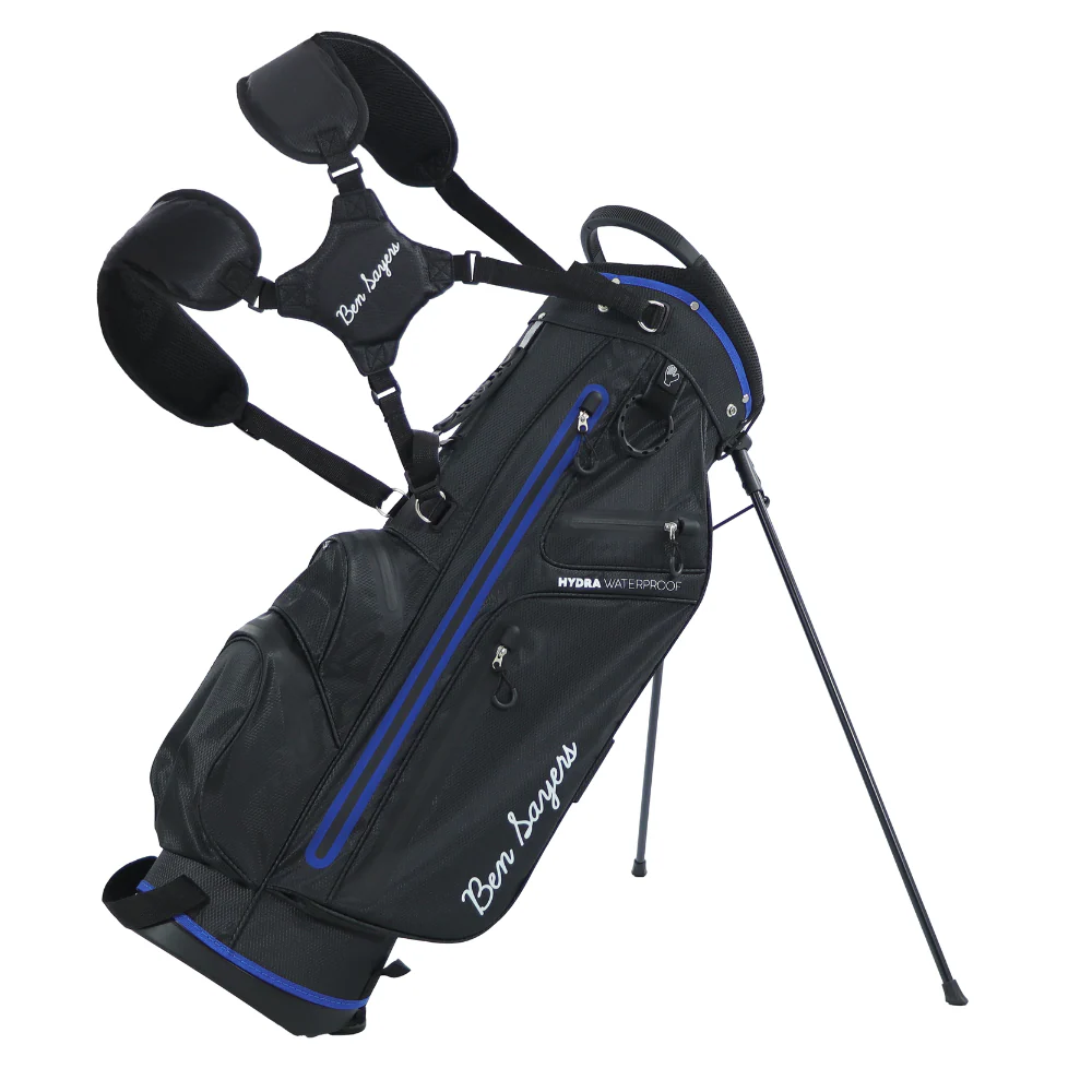 Ben Sayers Hydra Pro Waterproof Stand Bag - Black / Blue