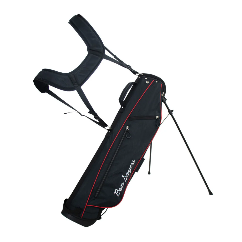 Ben Sayers LTE Pencil Stand Bag - Black / Red