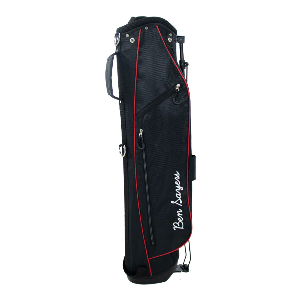 Ben Sayers LTE Pencil Stand Bag - Black / Red - Image 2