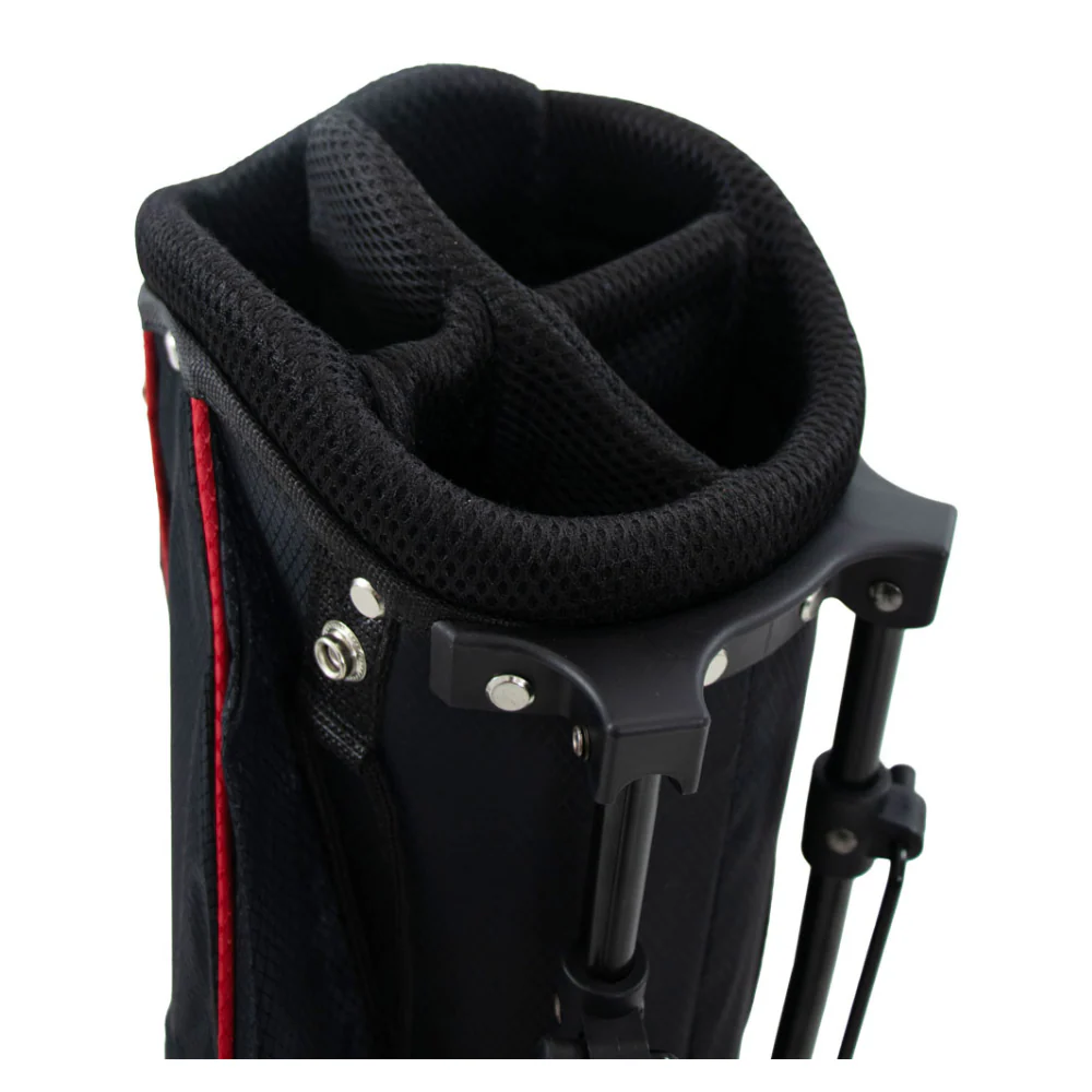 Ben Sayers LTE Pencil Stand Bag - Black / Red - Image 3