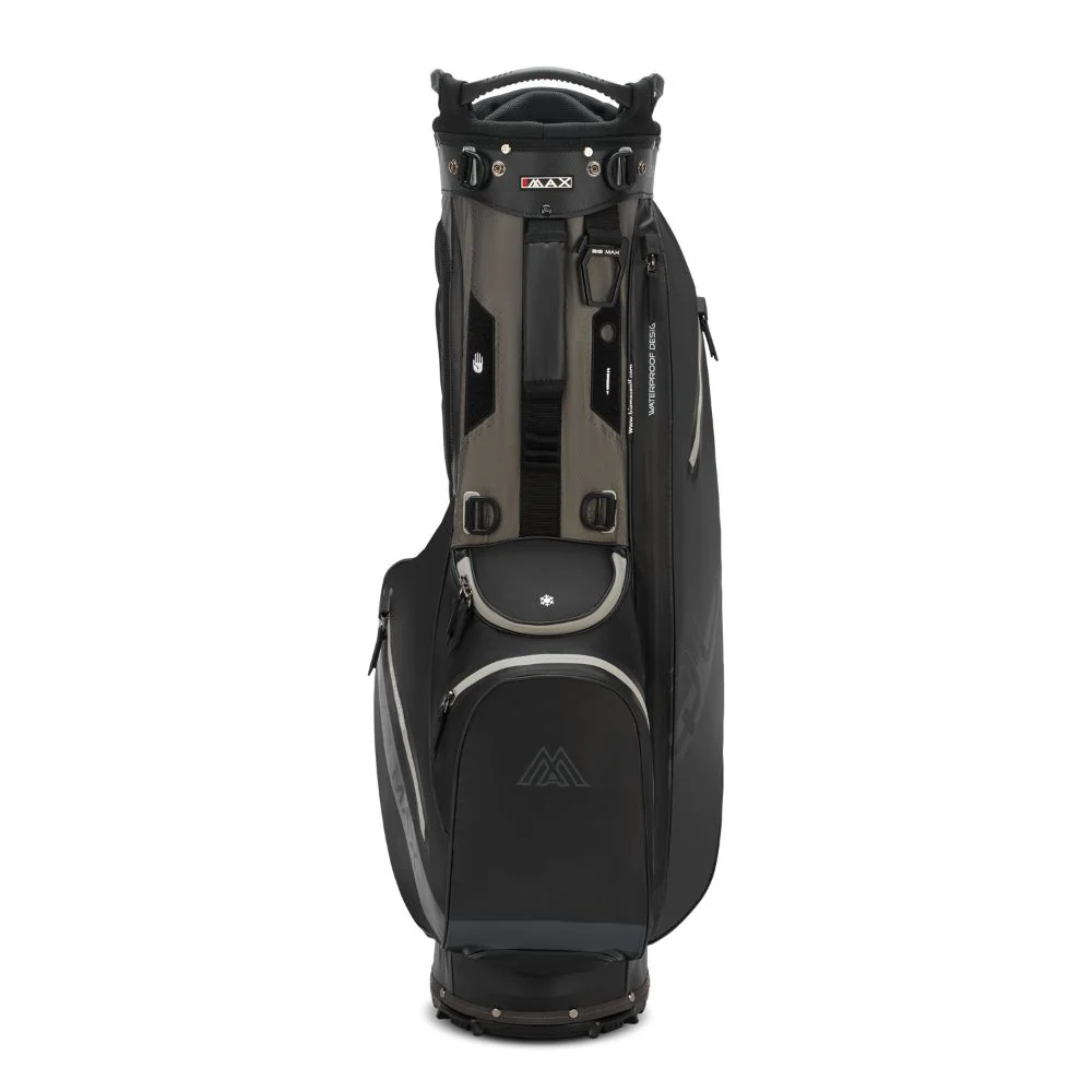Big Max Aqua Eight H Golf Stand Bag 2026 - Black / Charcoal - Image 3