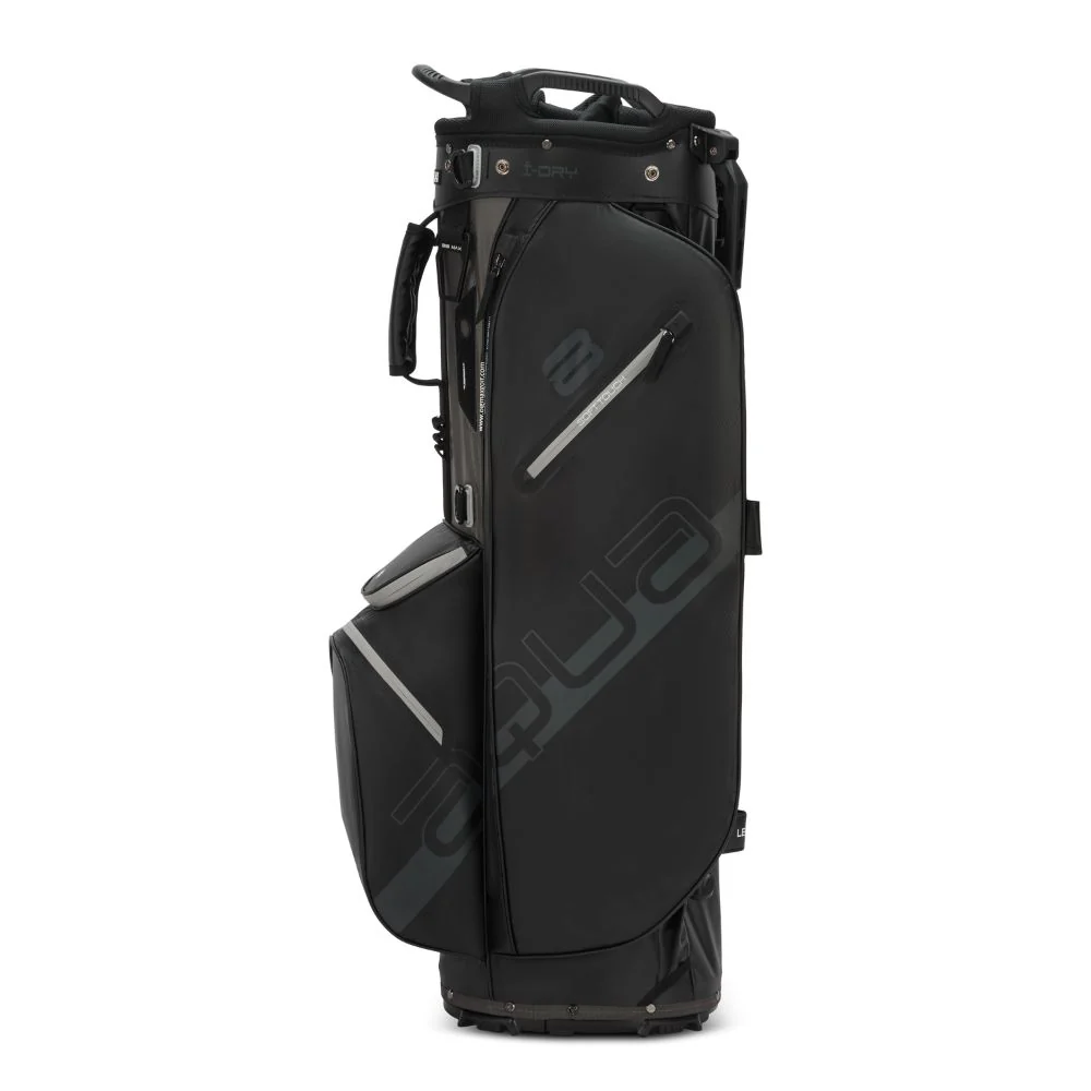 Big Max Aqua Eight H Golf Stand Bag 2026 - Black / Charcoal - Image 5