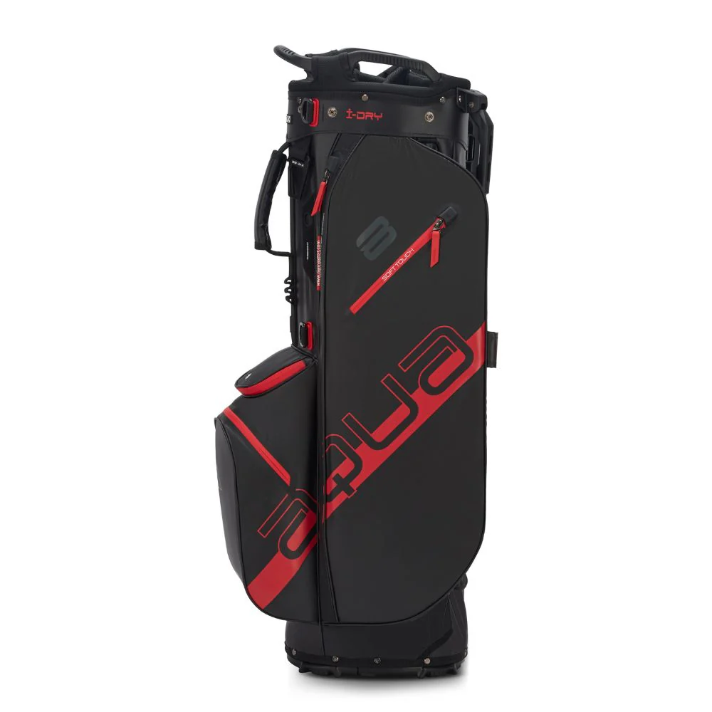 Big Max Aqua Eight H Golf Stand Bag 2026 - Black / Red - Image 5