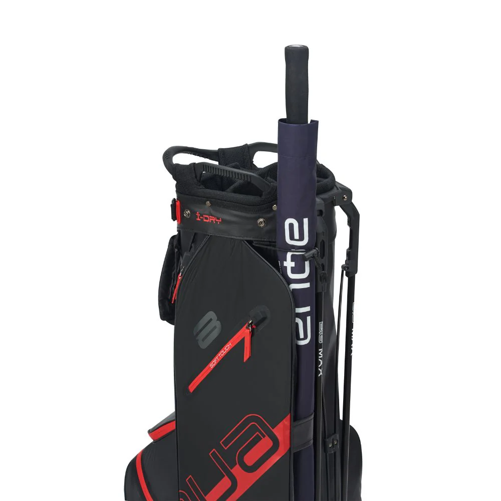 Big Max Aqua Eight H Golf Stand Bag 2026 - Black / Red - Image 7