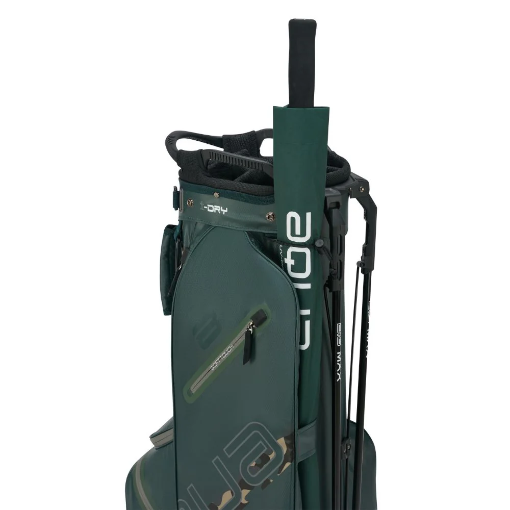 Big Max Aqua Eight H Golf Stand Bag 2026 - Forest Green / Green Camo - Image 7