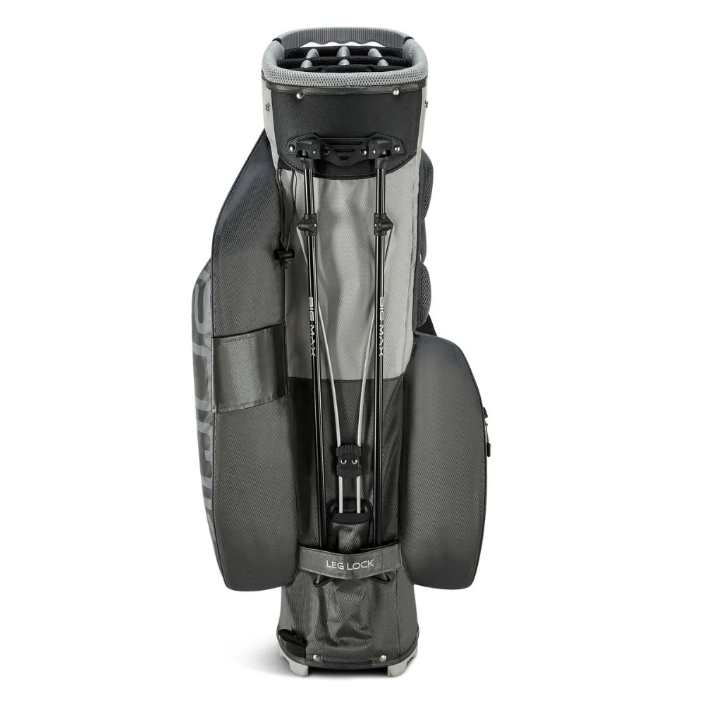 Big Max Aqua Hybrid 4 Golf Stand Bag - Grey / Silver - Image 4