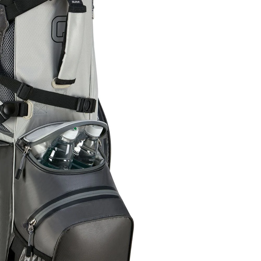 Big Max Aqua Hybrid 4 Golf Stand Bag - Grey / Silver - Image 6