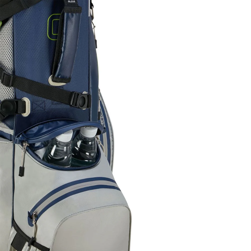Big Max Aqua Hybrid 4 Golf Stand Bag - Navy / Grey / Lime - Image 5