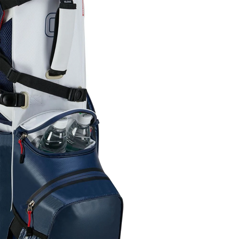 Big Max Aqua Hybrid 4 Golf Stand Bag 2025 - Navy / White / Red - Image 6