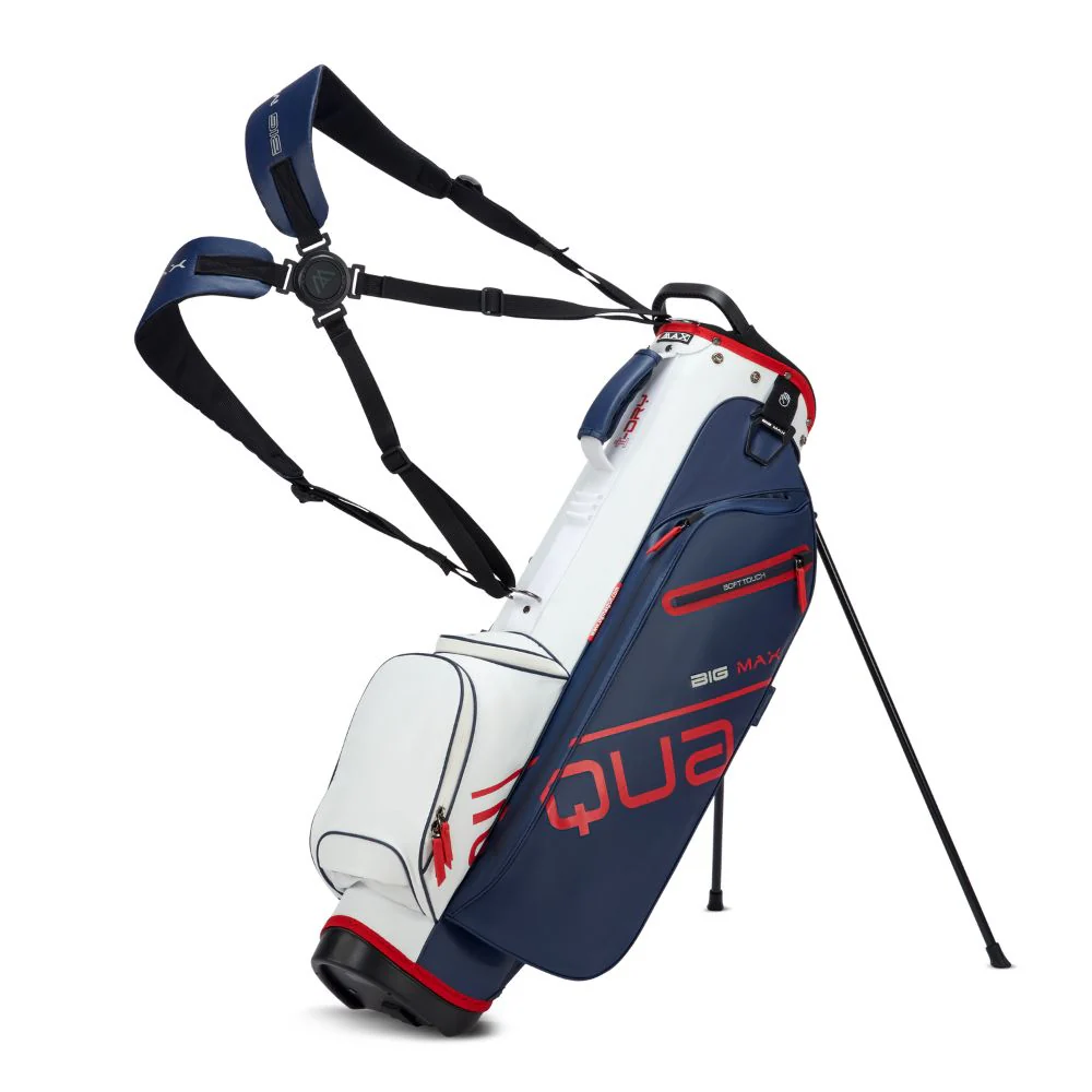Big Max Aqua Seven H Golf Stand Bag 2026 - Navy / White / Red