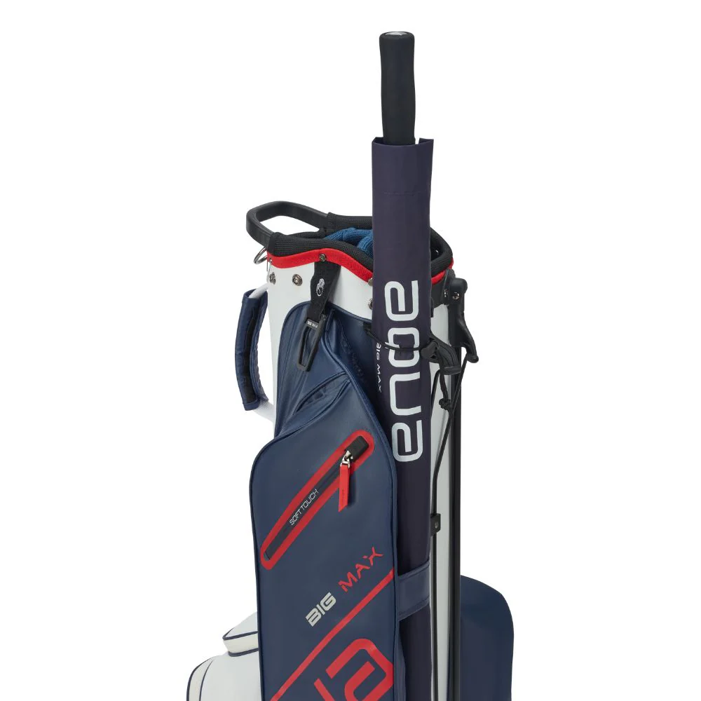 Big Max Aqua Seven H Golf Stand Bag 2026 - Navy / White / Red - Image 7