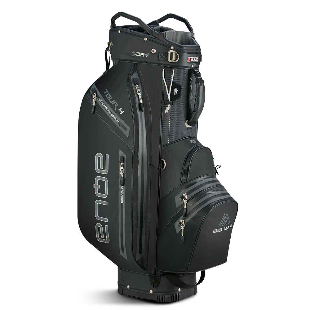 Big Max Aqua Tour 4 Golf Cart Bag - Black - Image 3