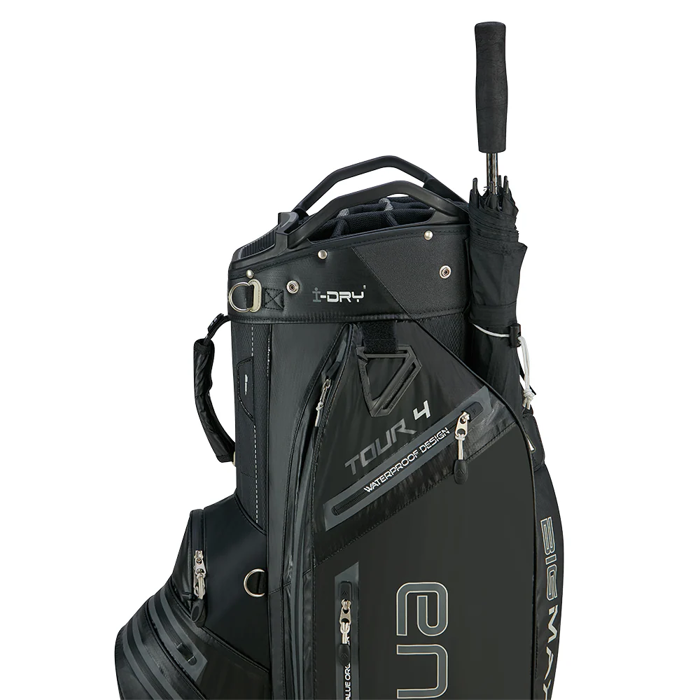 Big Max Aqua Tour 4 Golf Cart Bag - Black - Image 4
