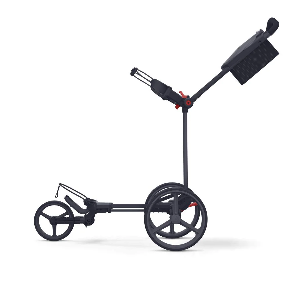 Big Max Blade Trio Golf Trolley - Phantom Black - Image 3