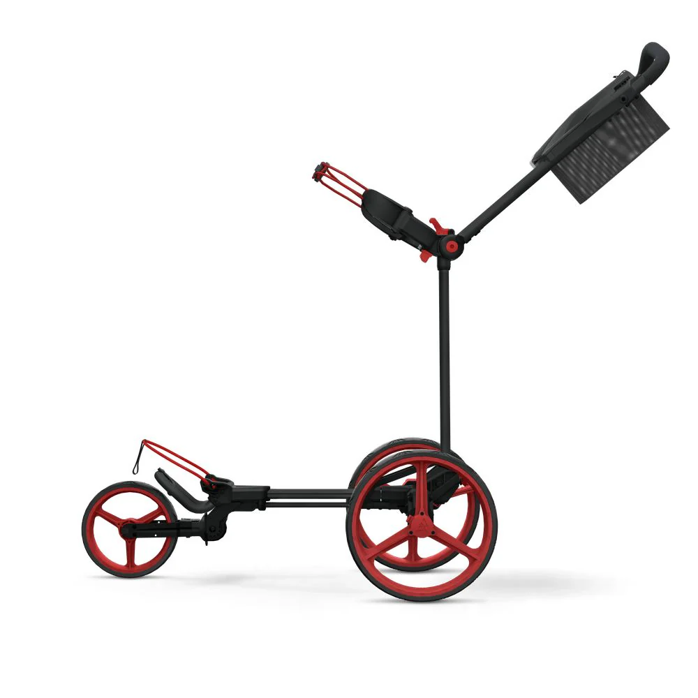 Big Max Blade Trio Golf Trolley - Phantom Black / Red - Image 3