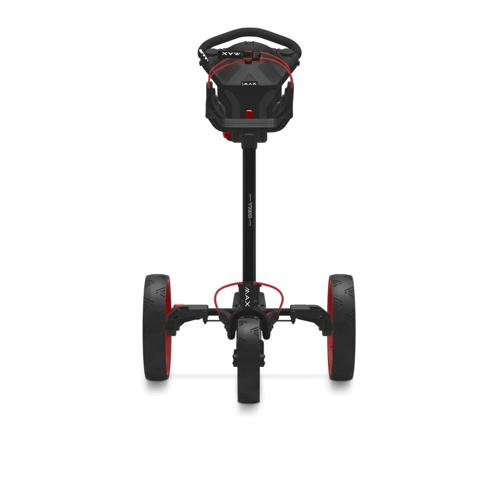 Big Max Blade Trio Golf Trolley - Phantom Black / Red - Image 5
