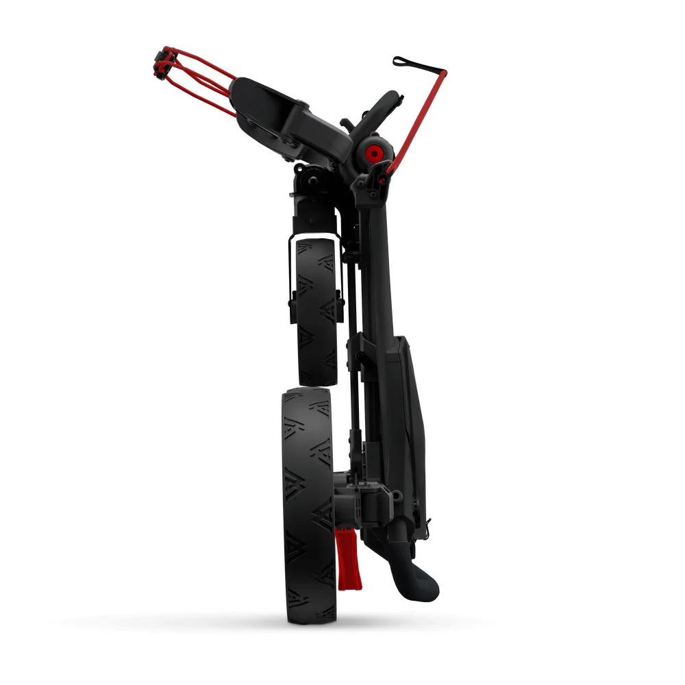 Big Max Blade Trio Golf Trolley - Phantom Black / Red - Image 6