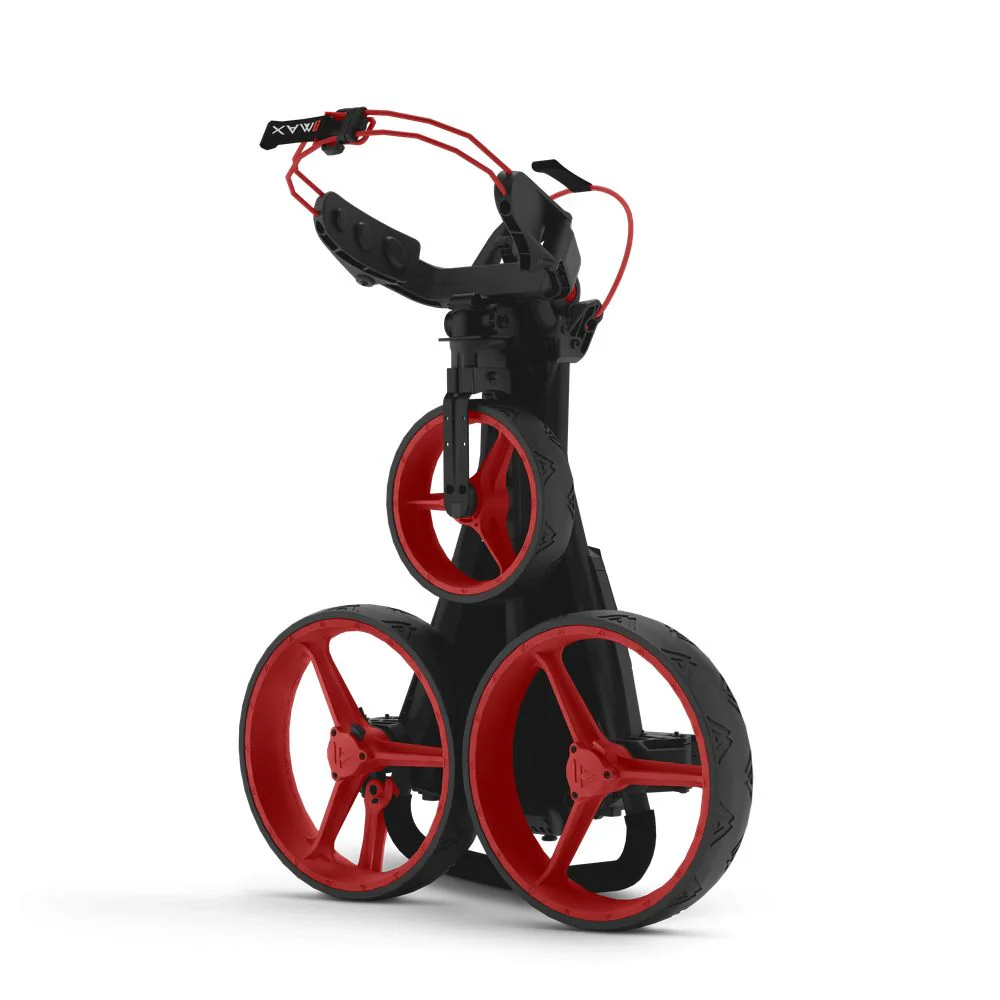 Big Max Blade Trio Golf Trolley - Phantom Black / Red - Image 7