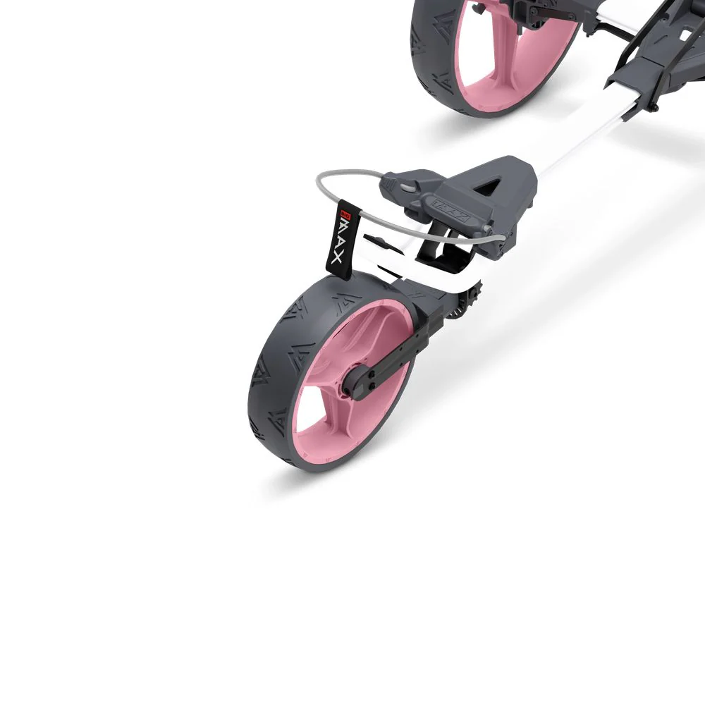 Big Max Blade Trio Golf Trolley - White / Pink - Image 10