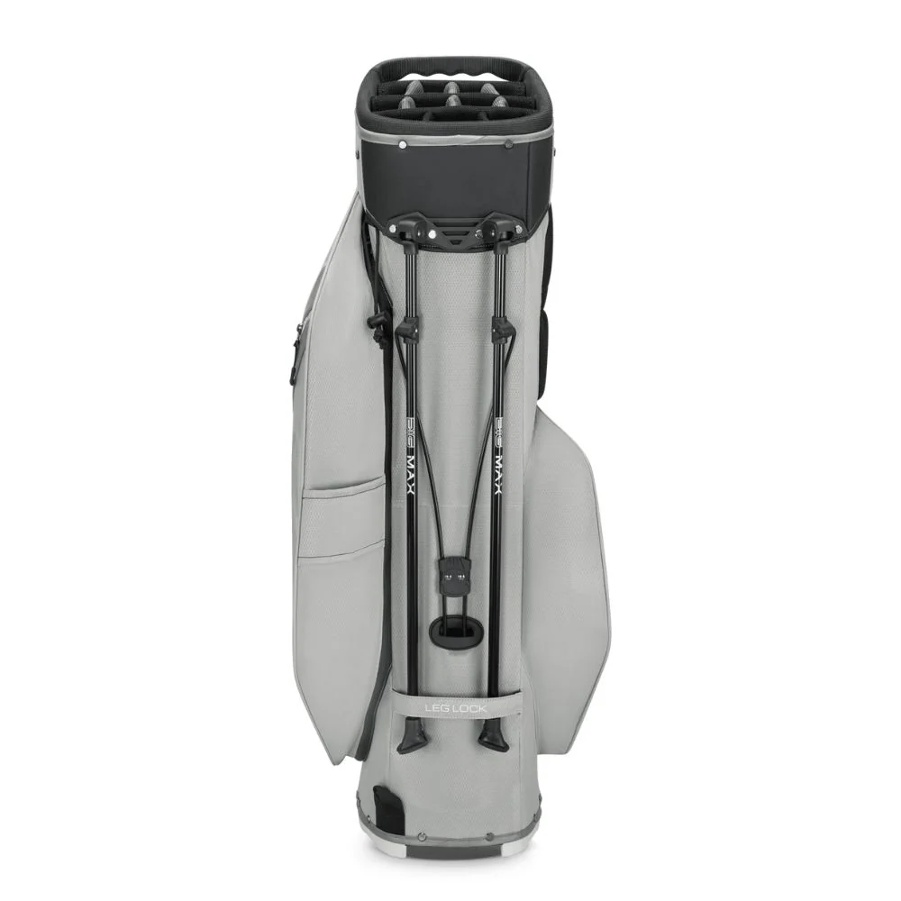 Big Max Dri Lite Hybrid Tour 2 Golf Stand Bag 2025 - Silver / Grey - Image 7