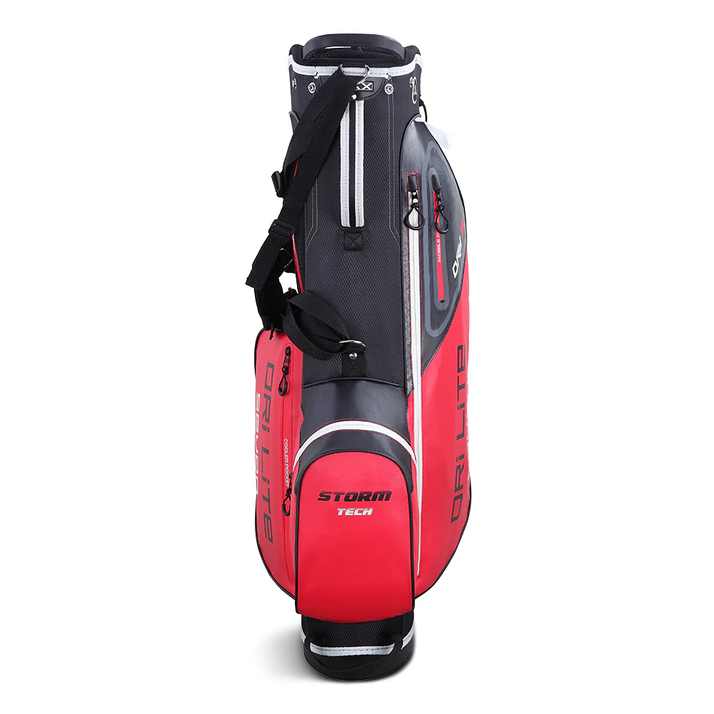 Big Max Dri Lite Seven G Golf Stand Bag - Red Black - Image 3