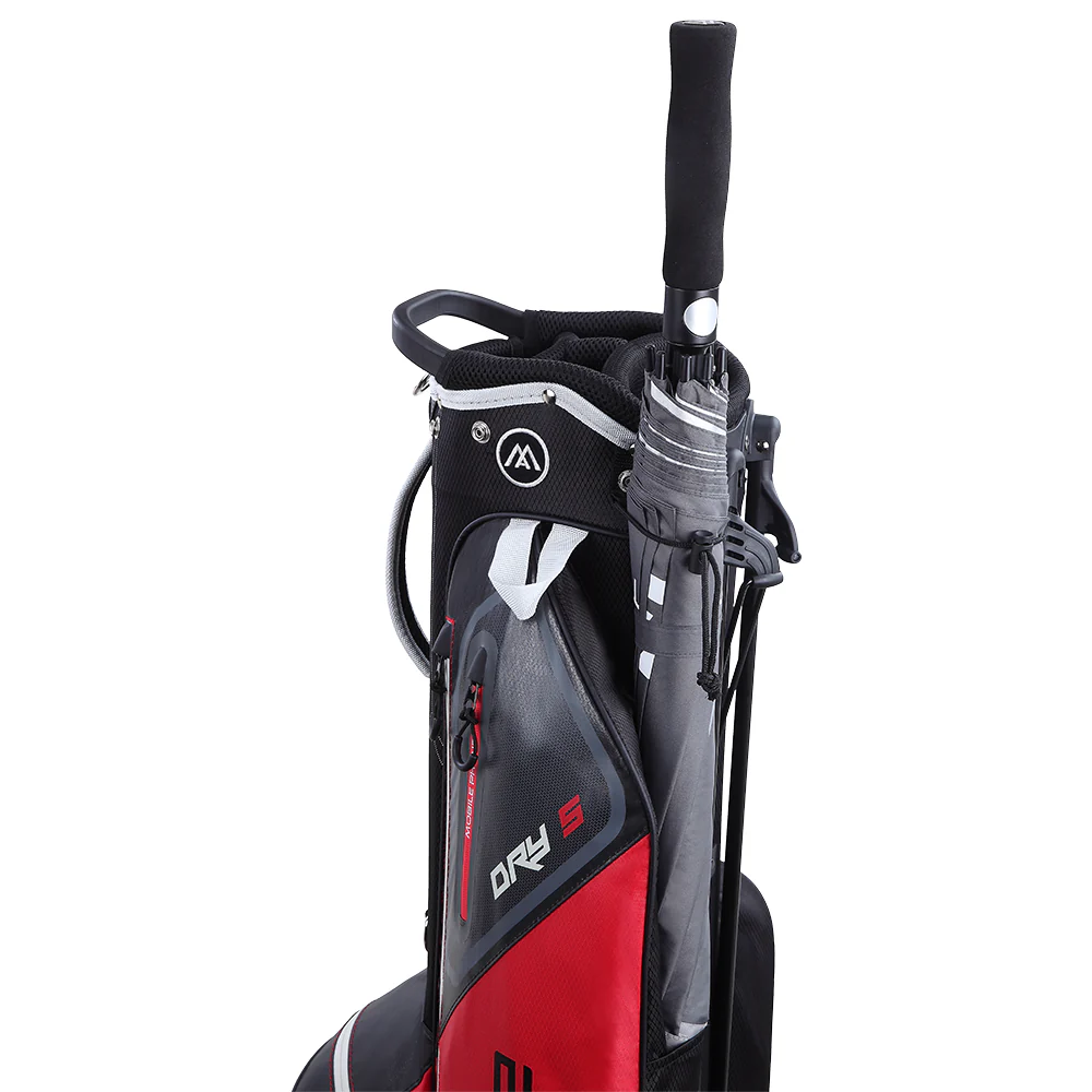 Big Max Dri Lite Seven G Golf Stand Bag - Red Black - Image 5