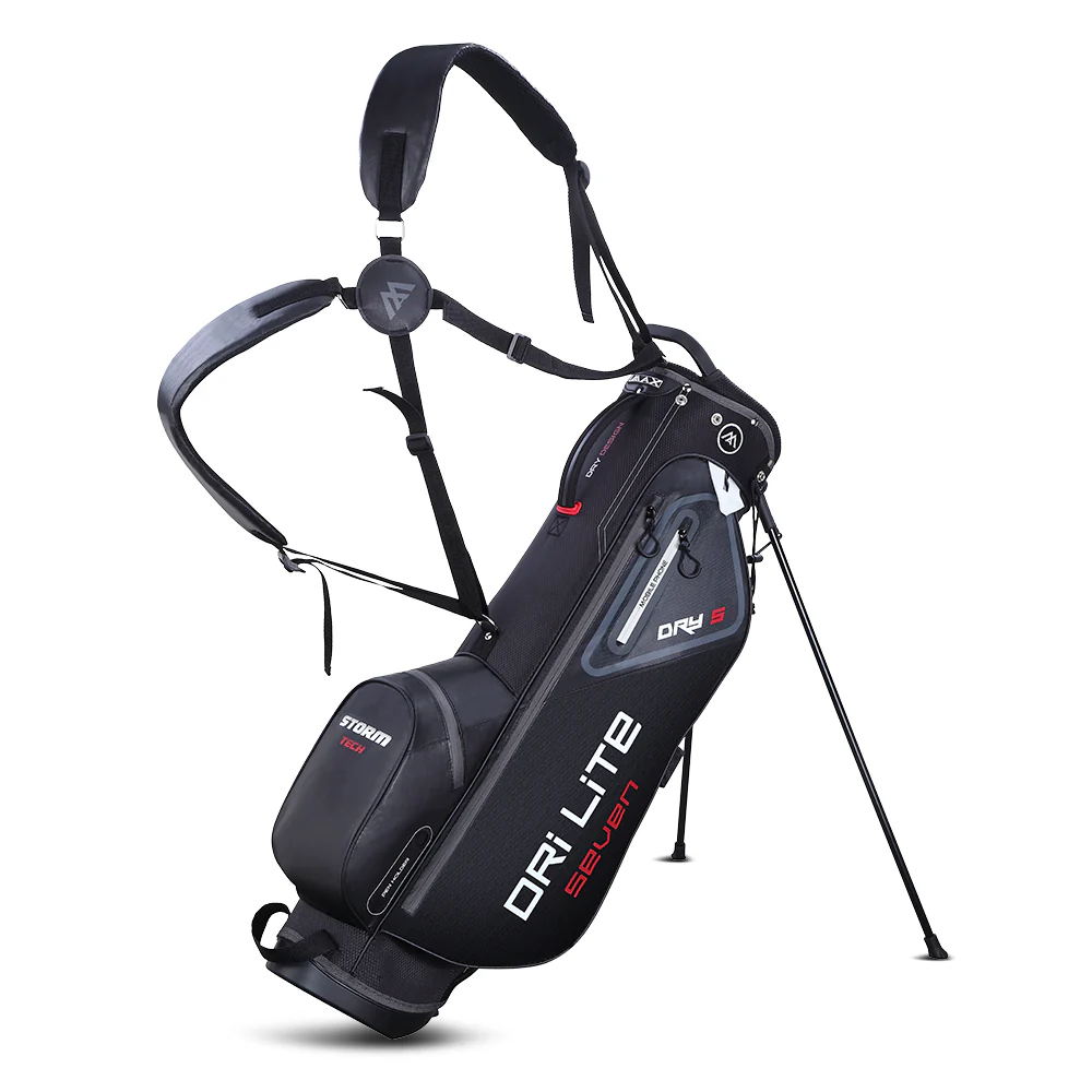 Big Max Dri Lite Seven G Golf Stand Bag - Black
