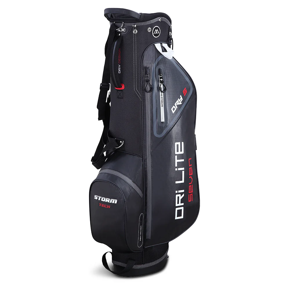 Big Max Dri Lite Seven G Golf Stand Bag - Black - Image 2