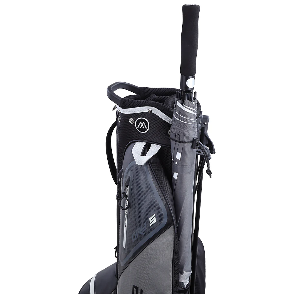 Big Max Dri Lite Seven G Golf Stand Bag - Black Grey - Image 6