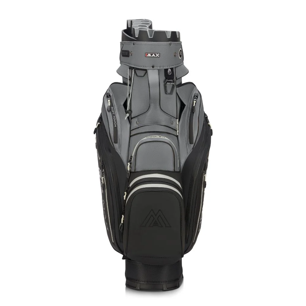 Big Max Dri Lite Silencio 3 Organiser Golf Cart Bag 2026 - Black / Grey - Image 2