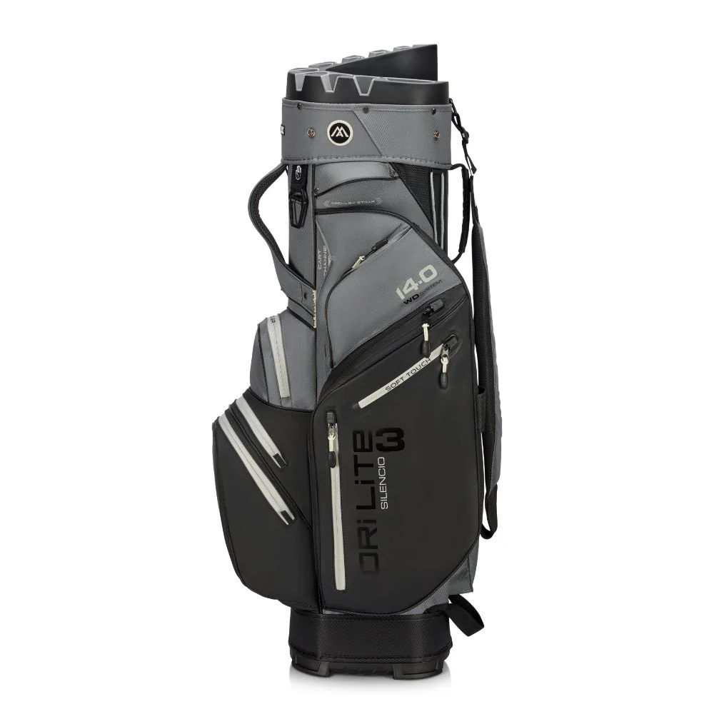 Big Max Dri Lite Silencio 3 Organiser Golf Cart Bag 2026 - Black / Grey - Image 5