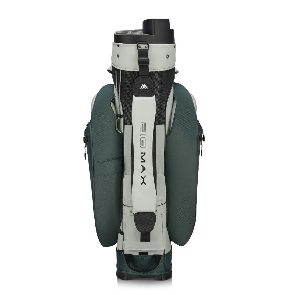 Big Max Dri Lite Silencio 3 Organiser Golf Cart Bag 2026 - Forest Green / Off White - Image 5