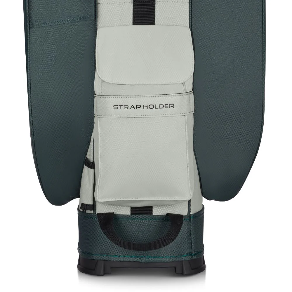 Big Max Dri Lite Silencio 3 Organiser Golf Cart Bag 2026 - Forest Green / Off White - Image 7
