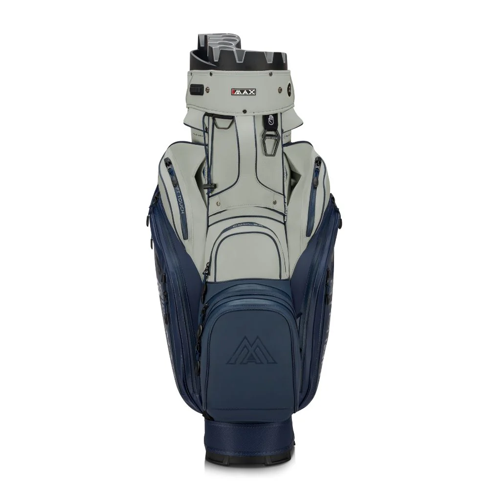 Big Max Dri Lite Silencio 3 Organiser Golf Cart Bag 2026 - Navy / Off White - Image 2