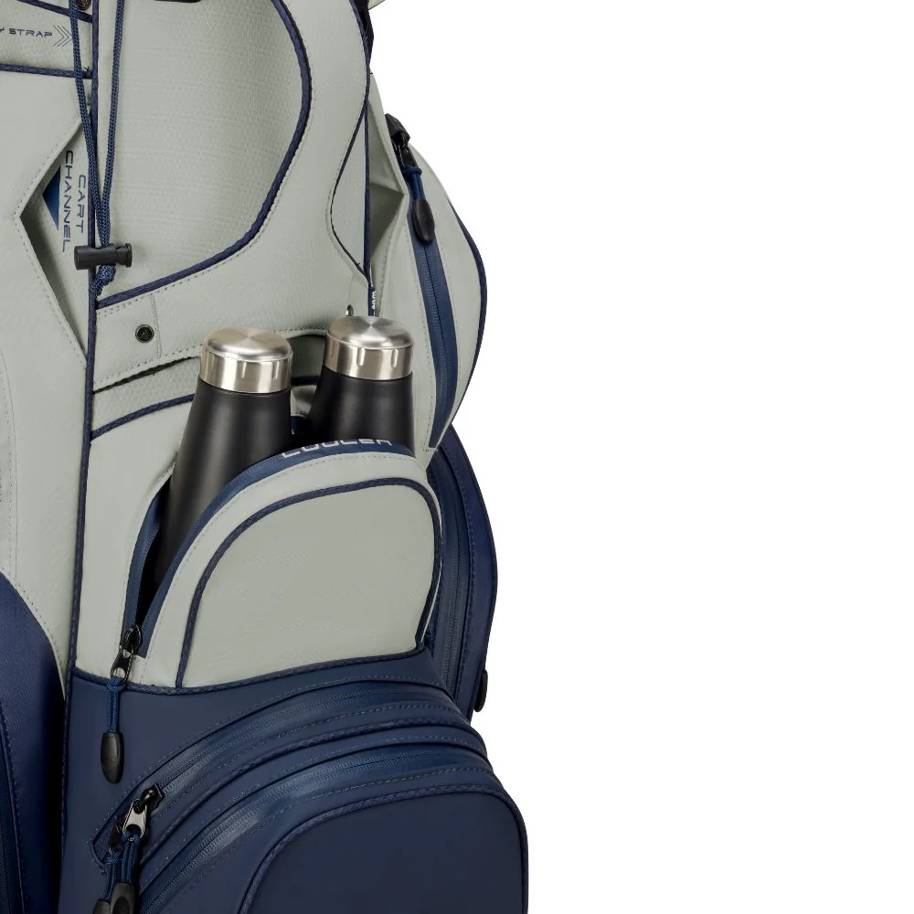 Big Max Dri Lite Silencio 3 Organiser Golf Cart Bag 2026 - Navy / Off White - Image 8