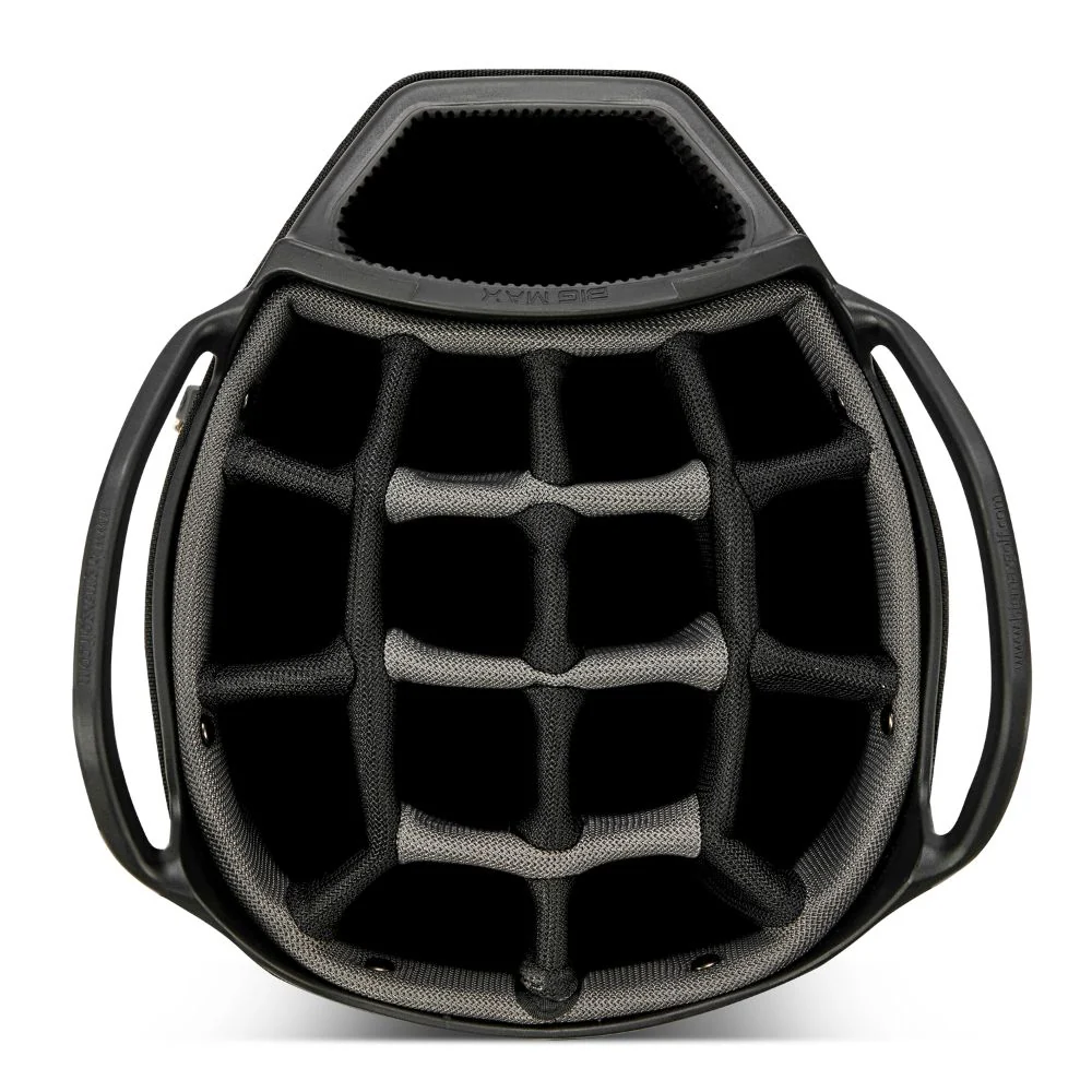 Big Max Dri Lite Tour 2 Golf Cart Bag 2026 - Black / Charcoal - Image 11