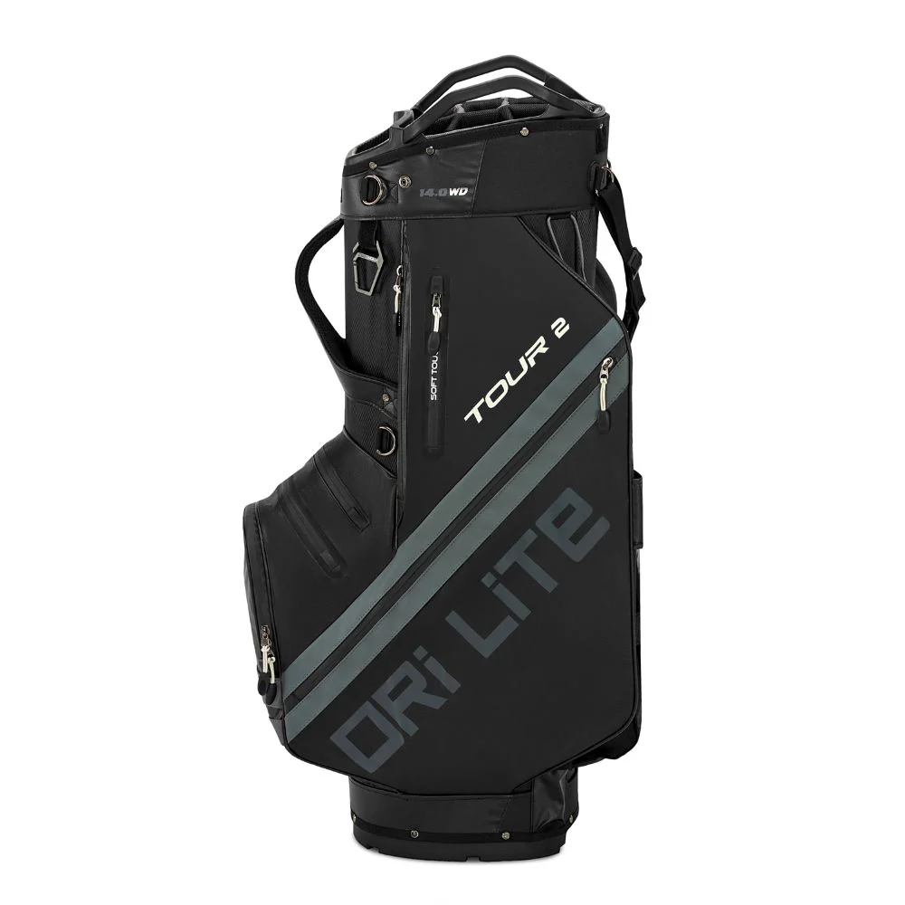 Big Max Dri Lite Tour 2 Golf Cart Bag 2026 - Black / Charcoal - Image 5