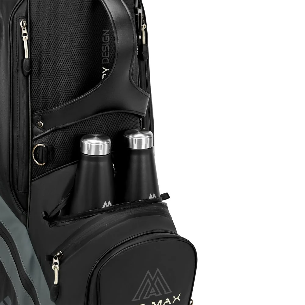 Big Max Dri Lite Tour 2 Golf Cart Bag 2026 - Black / Charcoal - Image 8