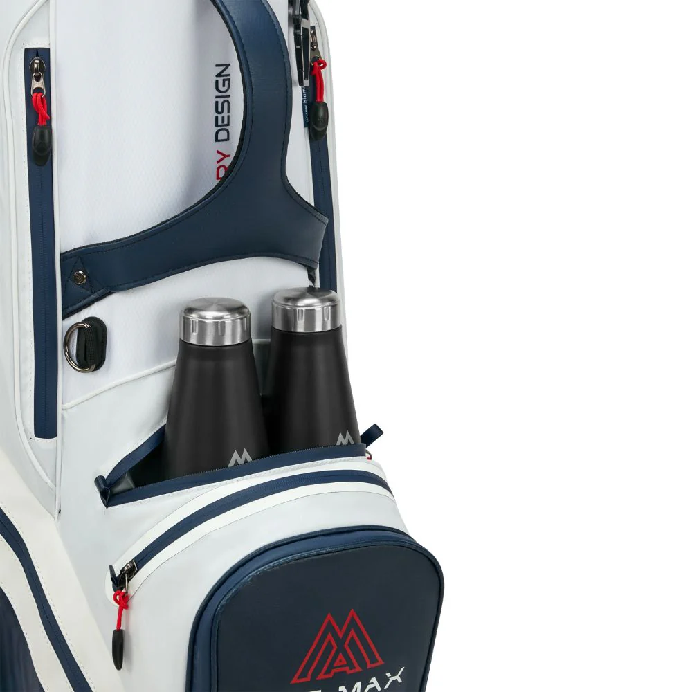 Big Max Dri Lite Tour 2 Golf Cart Bag 2026 - Red / White / Navy - Image 7