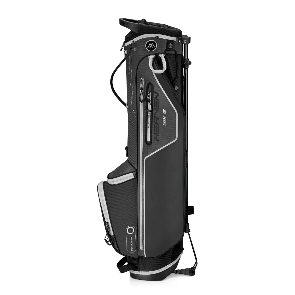 Big Max Heaven Six G Golf Stand Bag - Charcoal / Black / White - Image 3